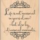 EMS MSE My Sentiments Exactly Treasured Moments Stempel, Holz, 7,6 x 8,3 cm