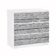 Apalis 91688 Möbelfolie für Ikea Malm Kommode Marble Stonewall, größe 3 Mal, 20 x 80 cm