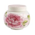 Villeroy & Boch Rose Cottage Zuckerdose, 360 ml, Höhe: 8,5 cm, Premium Porzellan, Weiß/Bunt