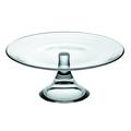 Vidivi Vetri delle Venezie 67269 Banquet, Etagere von 21 cm Durchmesser aus Glas, transparent