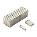 First4magnets F319-100 N42 Neodym-Magneten, 4,3 kg ziehen, Packung mit 100, Metall, silber, 25 x 5 x 5 mm dicken