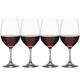 Spiegelau & Nachtmann, 4-teiliges Bordeauxglas Set, Kristallglas, 620 ml, Vino Grande, 4510277