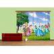 Gardine/Vorhang FCC xxl 4017 Kinderzimmer Disney Princess Prinzessin