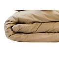 Nuit de France 331204 Bettbezug Uni Perkal Baumwolle beige, beige, 240/220