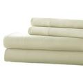 Pacific Coast Textiles 4PC T220, Bambus, solide, die 4-Piece, Bettlaken-Set, Weiß, King