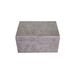 Fundashop fcpv25 – M Box, Dekoriert in galuchat, Holz, Grau