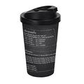 infinite by GEDA LABELS 12135 Coffee to go Becher PP, doppelwandig, Mathe