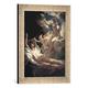 Gerahmtes Bild von Pierre-Narcisse Guérin P.N.Guerin, Iris und Morpheus, Kunstdruck im hochwertigen handgefertigten Bilder-Rahmen, 30x40 cm, Silber raya
