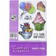 Unbekannt Crafter 's Companion Crafter 's Companion EZMount Selbst Set 14 x 21,6 cm Party Time, Acryl, Mehrfarbig