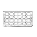 Ibili 799303 Cuadrado Backform Praline magnetisch Polycarbonat klar 30 x 14 x 2 cm