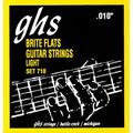 GHS Brite Flats - 710 - Electric Guitar String Set, Light, .010-.046