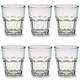 Viva Haushaltswaren - 6 x bruchfestes Whiskyglas 240 ml, Trinkgläser Set aus hochwertigem Polycarbonat (Kunststoff) als Wasserglas, Saftglas, Partybecher etc. verwendbar (wie echtes Glas)