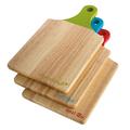 Premier Icon Paddle Schneidebretter, Rubberwood, 3er Set