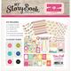 Echo Park Paper My Story Book Pocket Page Kit 12 Zoll x 12-inch-Petticoats und Nadelstreifen Mädchen