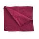 Linder 5053/67/835 Plaid Polyester Bordeaux 150 x 150 cm