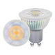 Sure LED Lampe, nicht dimmbar, warmes Licht, glas, Warm Light, GU10, 35 wattsW