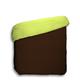 Play Basic Collection Wende-Bettbezug-Set, Farbe: Pistazie und Café 240 x 220 cm Pistacho y café