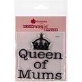 Woodware Clear Stamps 3,5 x 3,5 Queen of Mums