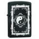 Zippo 60001064 Yin Yang Feuerzeug Messing Ebenholz 3,5 x 1 x 5,5 cm