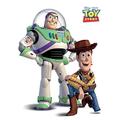 Disney Toy Story Buzz and Woody, 40 x 50 cm, Leinwanddruck