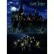 Harry Potter Hogwarts Schule 40 x 50 cm Leinwand Prints, Mehrfarbig