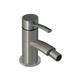 Bisk Chroma de Luxe Hebel Bidet Armatur, Nickel, 5,7 x 13,5 x 14 cm