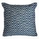 Premier Housewares bosie Woven Chevron Kissen, Indigo blau