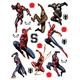 AG Design - Marvel Spider-Man – Wandsticker – Wandtattoo – Wandaufkleber – Selbstklebend – bunt - 65 x 85 cm - DK 1798