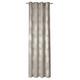 Deko Trends Cosmic 6237013 89 Oesenschal, Stoff, Silber-grau, 245 x 146 x 0.1 cm