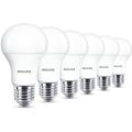 Philips LED Lampe 11 W ersetzt 75 W, E27, warmweiß (2700K),1055 Lumen, 6er Pack