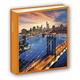 Unbekannt ZEP q7353 City Traditionelles Fotoalbum zu 60 Seiten Papier laminiert Mehrfarbig 28 x 32 cm