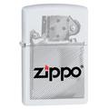 Zippo Feuerzeug 60002501 PL Benzinfeuerzeug, Messing, White Matte, 1 x 3,5 x 5,5 cm