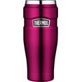 Thermos King Thermobecher, Edelstahl, 470 ml, edelstahl, himbeere, 8.3 x 8.3 x 20 cm