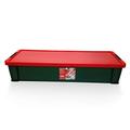 Allstore Weihnachten Geschenkpapier Box, grün/rot, 27 Liter