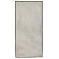 Monbeautapis 060188 Flanelle Teppich, Polyester, 120 x 60 cm, Polyester, gebrochenes weiß, 120 x 60 cm