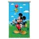 AG Design Disney Mickey Mouse Kinderzimmer Gardine/Vorhang, 1 Teil Stoff Mehrfarbig 140 x 245 cm