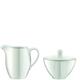 LSA International Pearl Zuckerdose und Milchkännchen-Set, Mother of Pearl, Set of 4