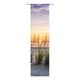 Home Fashion Evening Schiebevorhang Digitaldruck Stoff Natur 245 x 60 cm