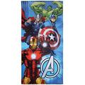 Avengers Metal Badetuch Baumwolle blau 75 x 150 cm