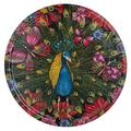 Nadja Wedin design Pfau – Tablett, 38 cm, multi