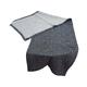 Dreamon Big labirint Linen Towel, Leinen, Dark Grey, 150 x 43 cm