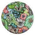 Nadja WEDIN Design Flower Power grün – Tablett 65 cm