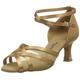 Diamant Latein 035-077-087 Damen Tanzschuhe - Standard & Latein, Braun (Bronze), 44