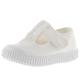 victoria Unisex – Kinder Sandale 136625-KIDS Sandale 1915 GËFARBTES Canvas DREC & Klettverschluss Blanco 31