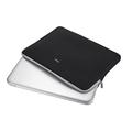 Trust Primo Soft Laptop Sleeve 15,6 Zoll weiche Schutzhülle (für Notebooks mit Bildschirmdiagonale bis 39,6 cm (15,6 Zoll)) schwarz, 21248