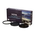 Hoya Digital Filter Kit (37mm) inklusiv Cirkular Polfilter/ND-Filter (NDx8)/HMC-C, UV-Filter YKITDG037 Schwarz