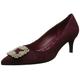 Primafila Damen 53.5.008 Pumps, Rot (Merlot), 41