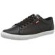 Levi's Herren Woods Sneaker, Schwarz (Noir Regular Black), 44 EU