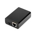 DIGITUS PoE Splitter - IEEE802.3af - Gigabit Ethernet - Ausgangs-Spannung 5, 9, 12 Volt - DC 3.5mm Stecker & Buchse