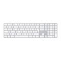 Apple Magic Keyboard mit Ziffernblock: Bluetooth, wiederaufladbar. Kompatibel mit Mac, iPad oder iPhone; Englisch, GB, Silber